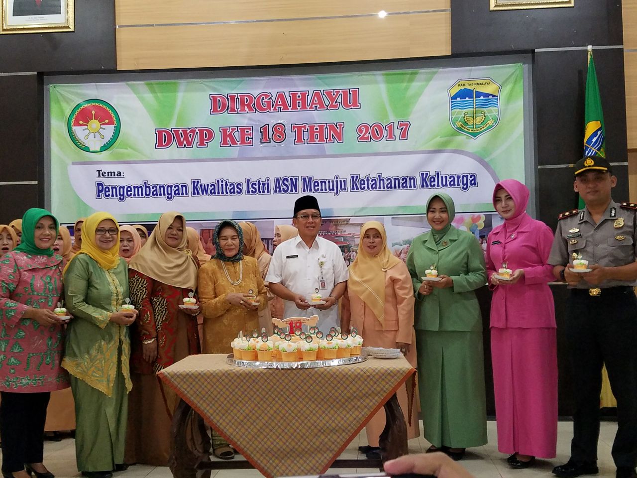 HUT DHARMA WANITA PERSATUAN (DWP) KE 18  KABUPATEN TASIKMALAYA