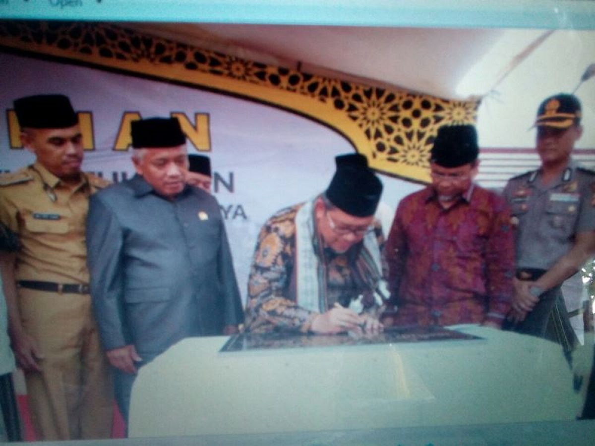 PERESMIAN MASJID BESAR KECAMATAN CIAWI KAB. TASIKMALAYA