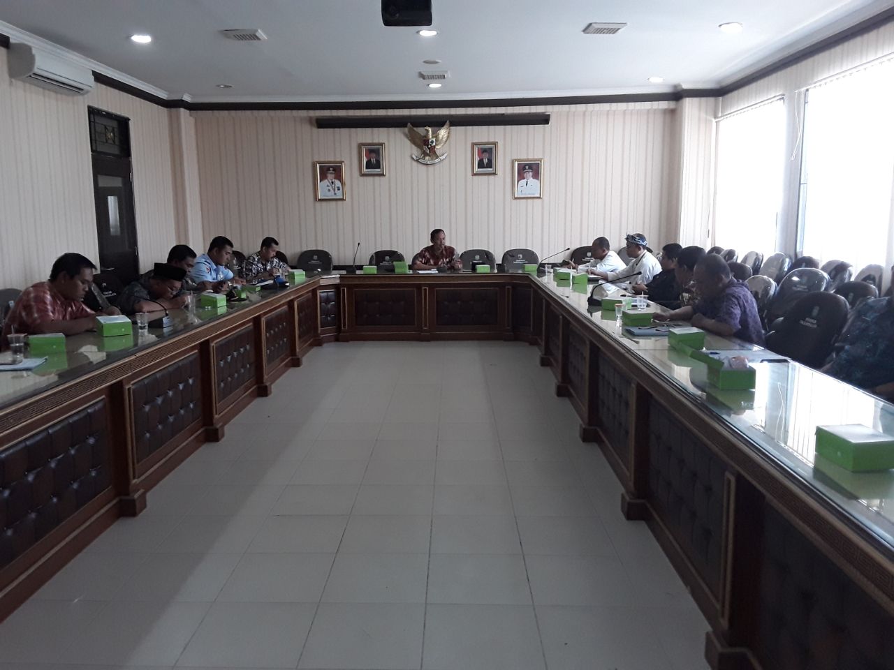 RAPAT PERSIAPAN PENGARAHAN UMUM DARI MABES POLRI