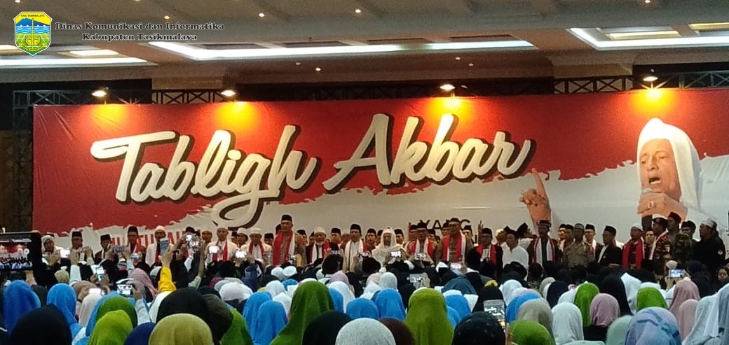 BUPATI TASIKMALAYA HADIRI TABLIGH AKBAR SILATURAHMI, SHOLAWAT, DZIKIR DAN DO’A