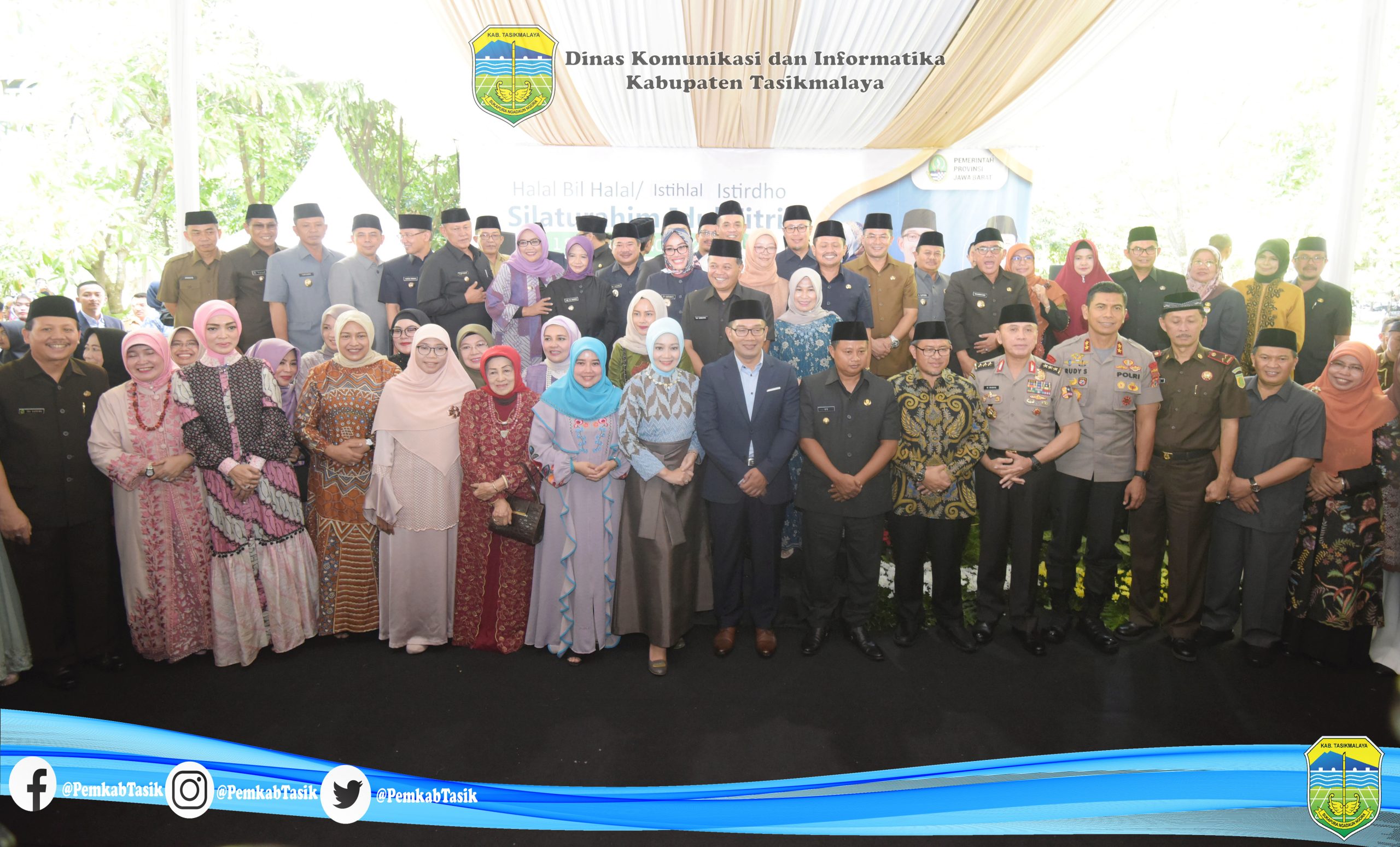 BUPATI TASIKMALAYA HADIRI HALALBIHALAL TINGKAT PROVINSI JAWA BARAT TAHUN 2019