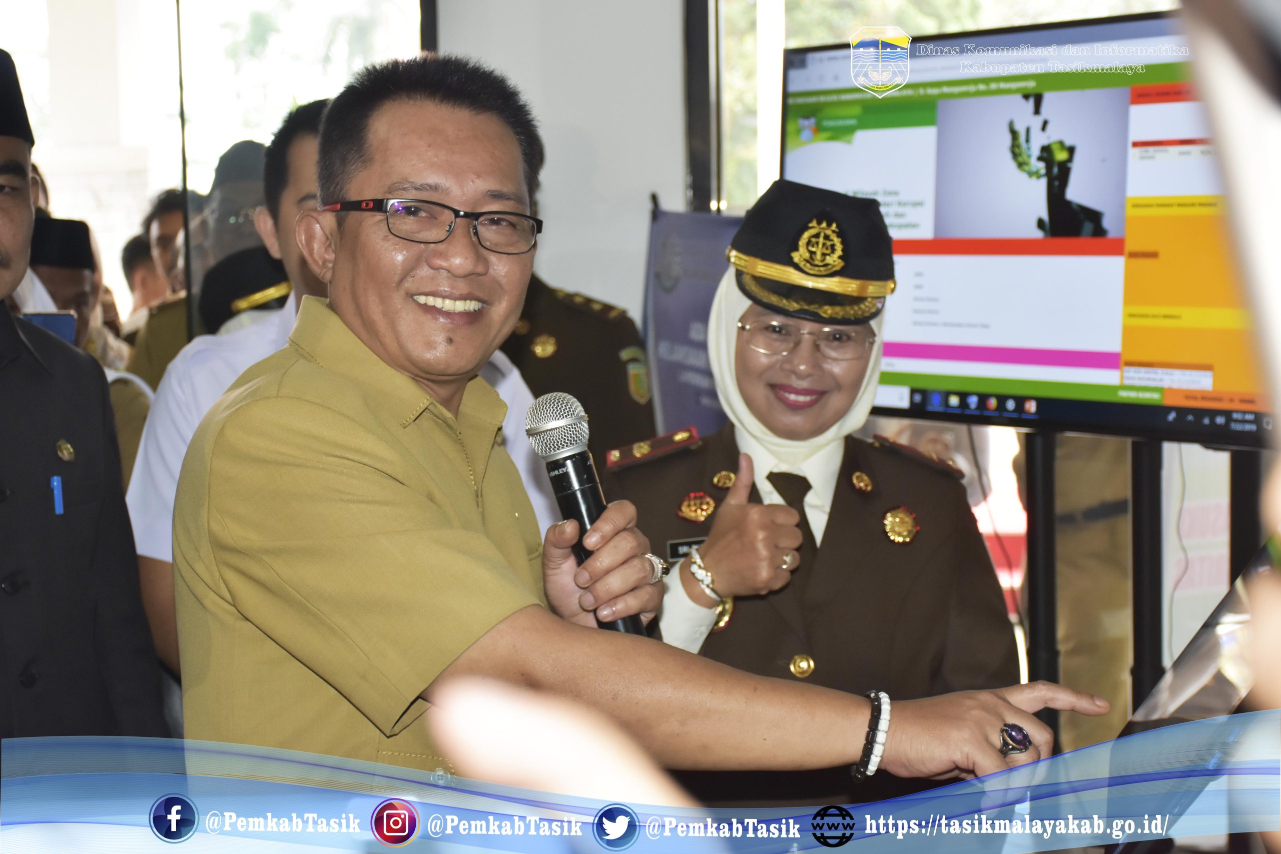 LAUNCHING SI KEMALA DALAM UPACARA PERINGATAN HARI BAKTI ADHYAKSA KE-59 TAHUN 2019