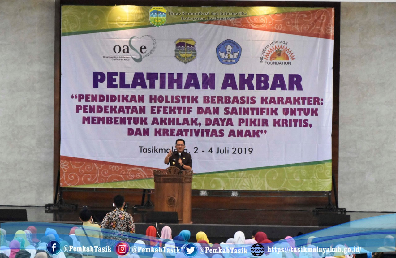 PELATIHAN AKBAR KOMPETENSI PENDIDIK PAUD TINGKAT KABUPATEN TASIKMALAYA