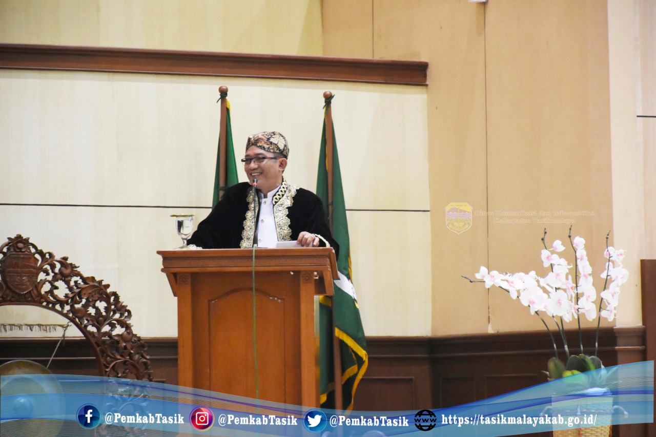 SIDANG PARIPURNA ISTIMEWA DPRD DALAM RANGKA MEMPERINGATI HARI JADI KABUPATEN TASIKMALAYA KE-387