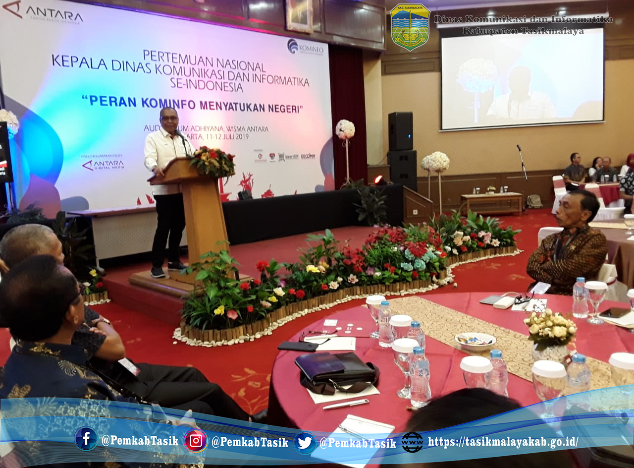 KADIS KOMINFO KAB. TASIKMALAYA,  HADIRI PERTEMUAN NASIONAL KADIS KOMINFO SE-INDONESIA