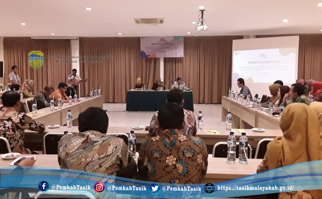 DISKOMINFO KAB.TASIKMALAYA IKUTI RAKOR PENINGKATAN KELEMBAGAAN DAN PEMBINAAN PPID KABUPATEN/KOTA DI JAWA BARAT