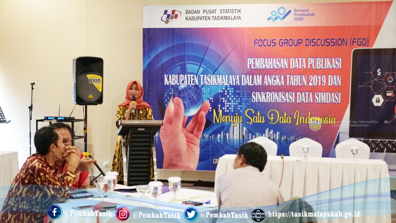 SINERGITAS ANTARA PEMERINTAH KABUPATEN TASIKMALAYA DENGAN BPS WUJUDKAN KAB. TASIKMALAYA DALAM ANGKA