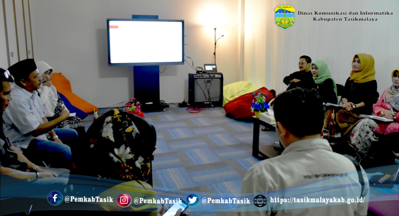 DISKOMINFO KAB. TASIKMALAYA MENERIMA KUNKER KOMISI I DPRD JABAR