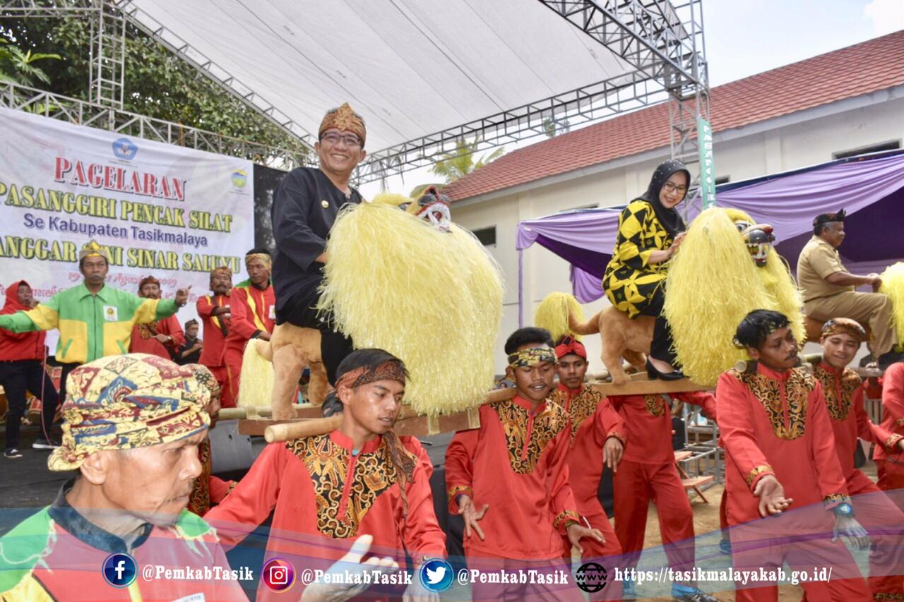 PAGELARAN PASANGGIRI PENCAK SILAT SE-KABUPATEN TASIKMALAYA