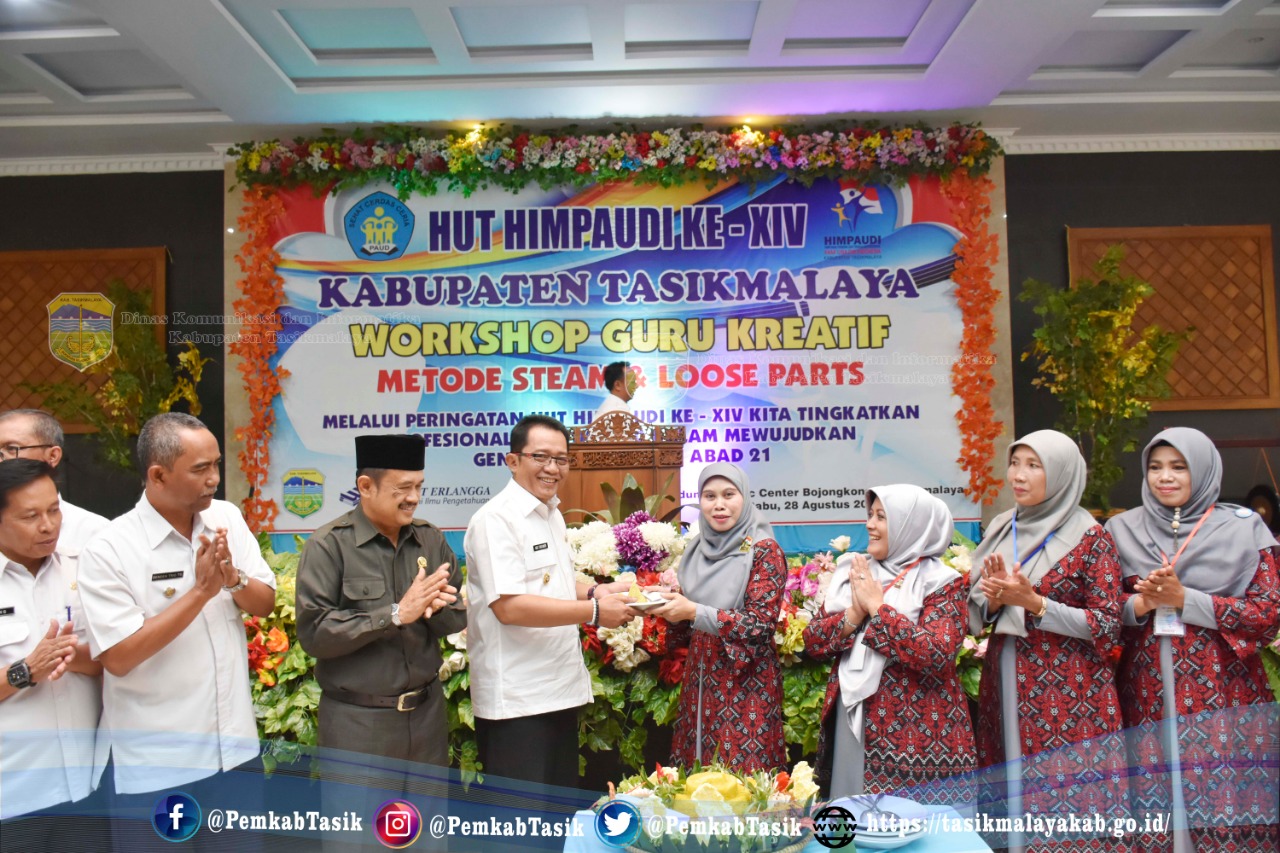 BUPATI TASIKMALAYA: GURU PAUD MEMBERI MANFAAT KEPADA PARA CALON PEMIMPIN BANGSA