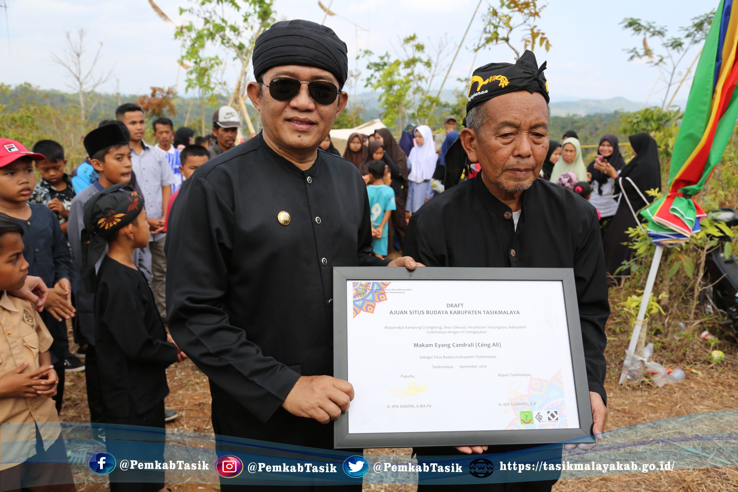 BUPATI ADE AKAN MEMASUKKAN HAJAT LEMBUR CIRANGKONG DALAM KALENDER KEGIATAN PEMKAB TASIKMALAYA