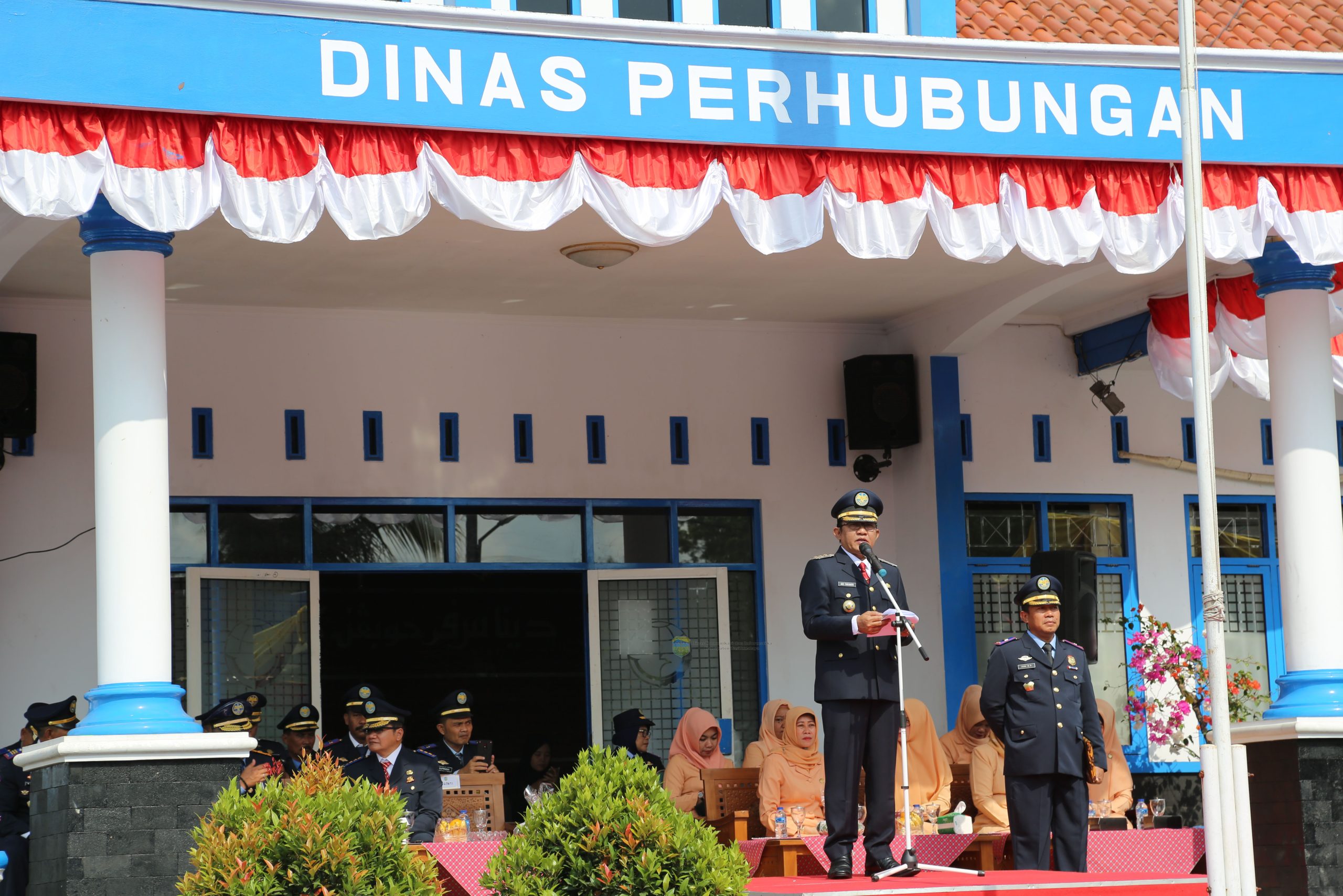 BUPATI ADE SUGIANTO HADIRI PERINGATAN HARI PERHUBUNGAN NASIONAL TINGKAT KABUPATAN TASIKMALAYA TAHUN 2019