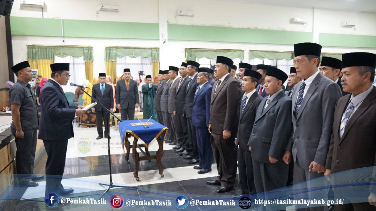 PENGAMBILAN SUMPAH & PELANTIKAN PEJABAT PIMPINAN TINGGI PRATAMA: ASN BUKAN HANYA KERJA TETAPI KINERJA