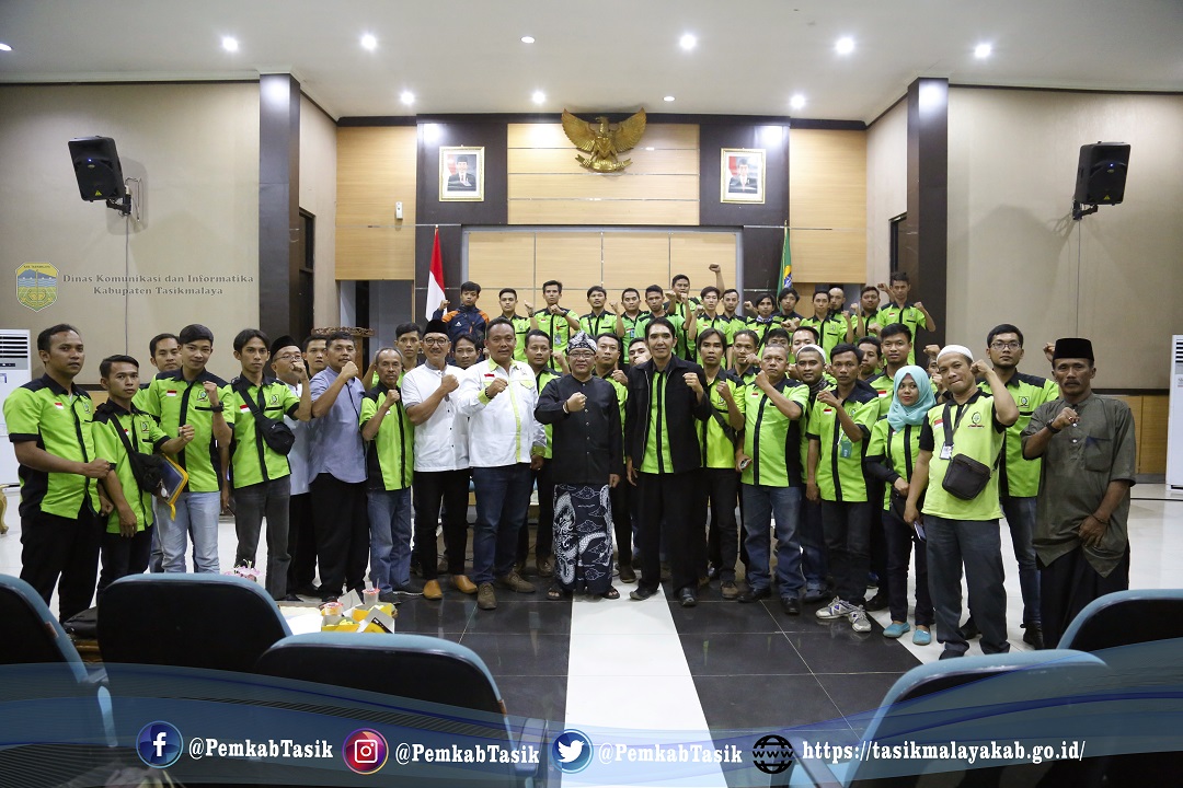 BUPATI TASIKMALAYA TERIMA AUDENSI SERIKAT BURUH