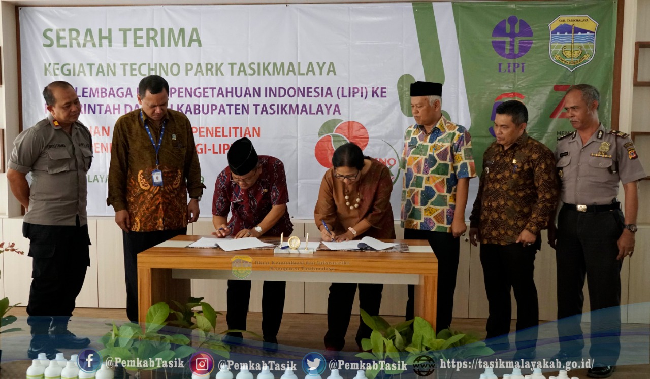 TECHNOPARK KINI MENJADI ASET PEMKAB TASIKMALAYA