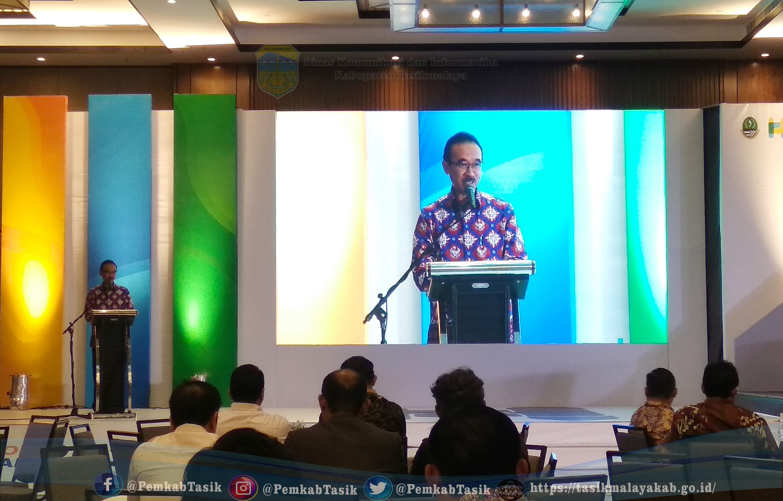 KAB. TASIKMALAYA IKUT SERTA DALAM RAKOR KEHUMASAN DAN WORKSHOP PENGELOLAAN MEDIA SOSIAL