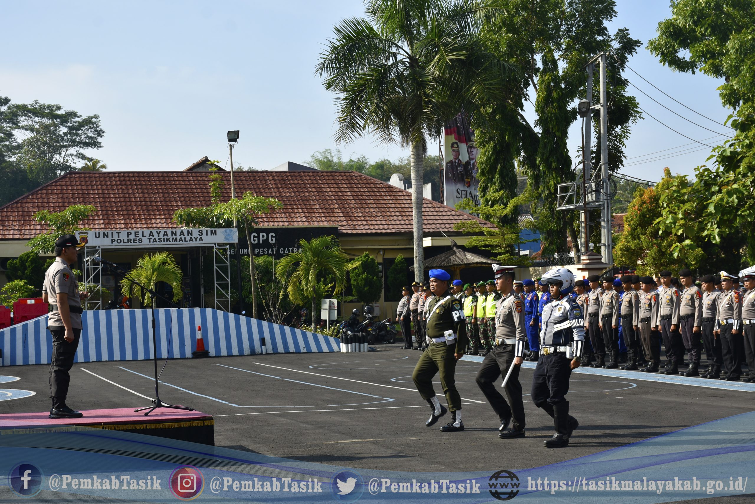 APEL GELAR PASUKAN OPERASI LILIN LODAYA 2019 POLRES TASIKMALAYA