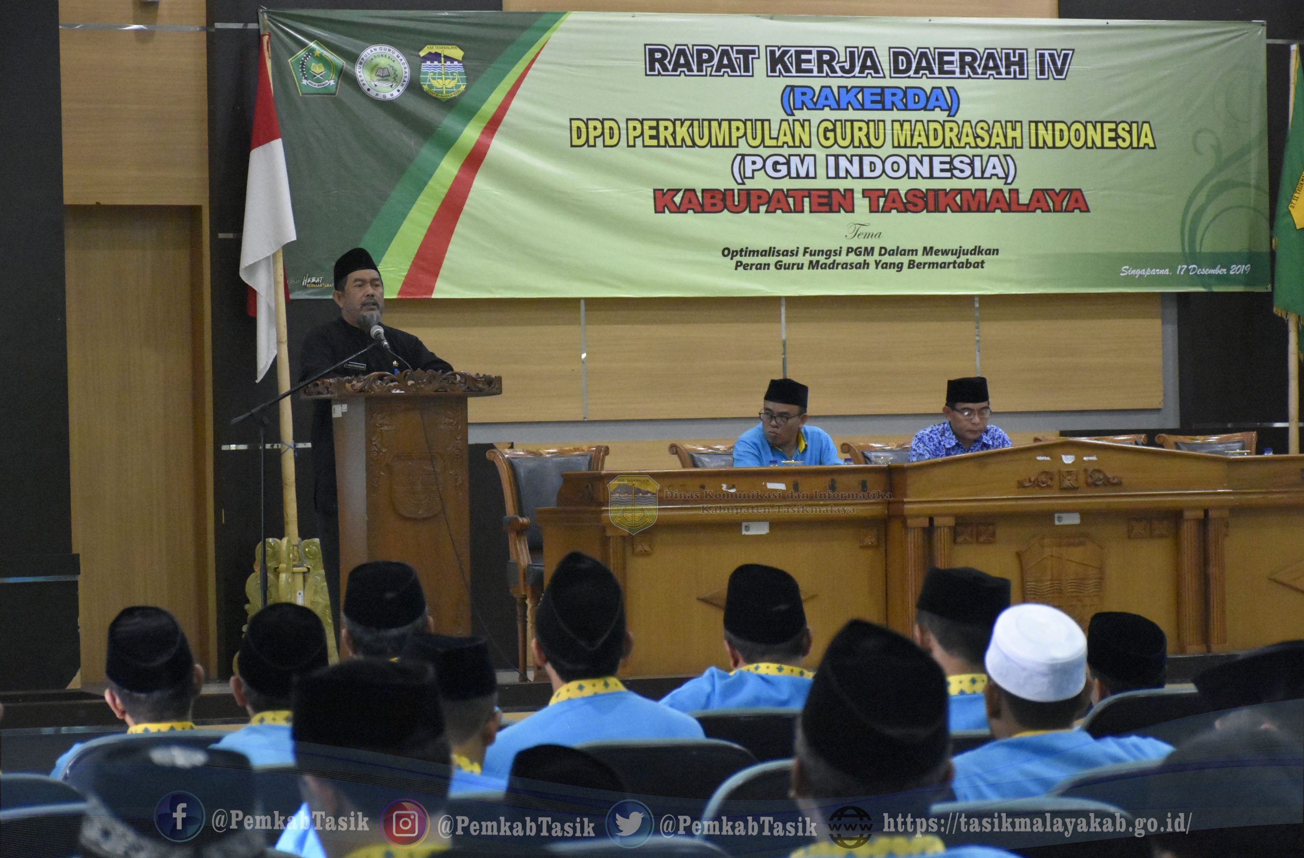 RAKERDA IV DPD PERKUMPULAN GURU MADRASAH INDONESIA KAB. TASIKMALAYA