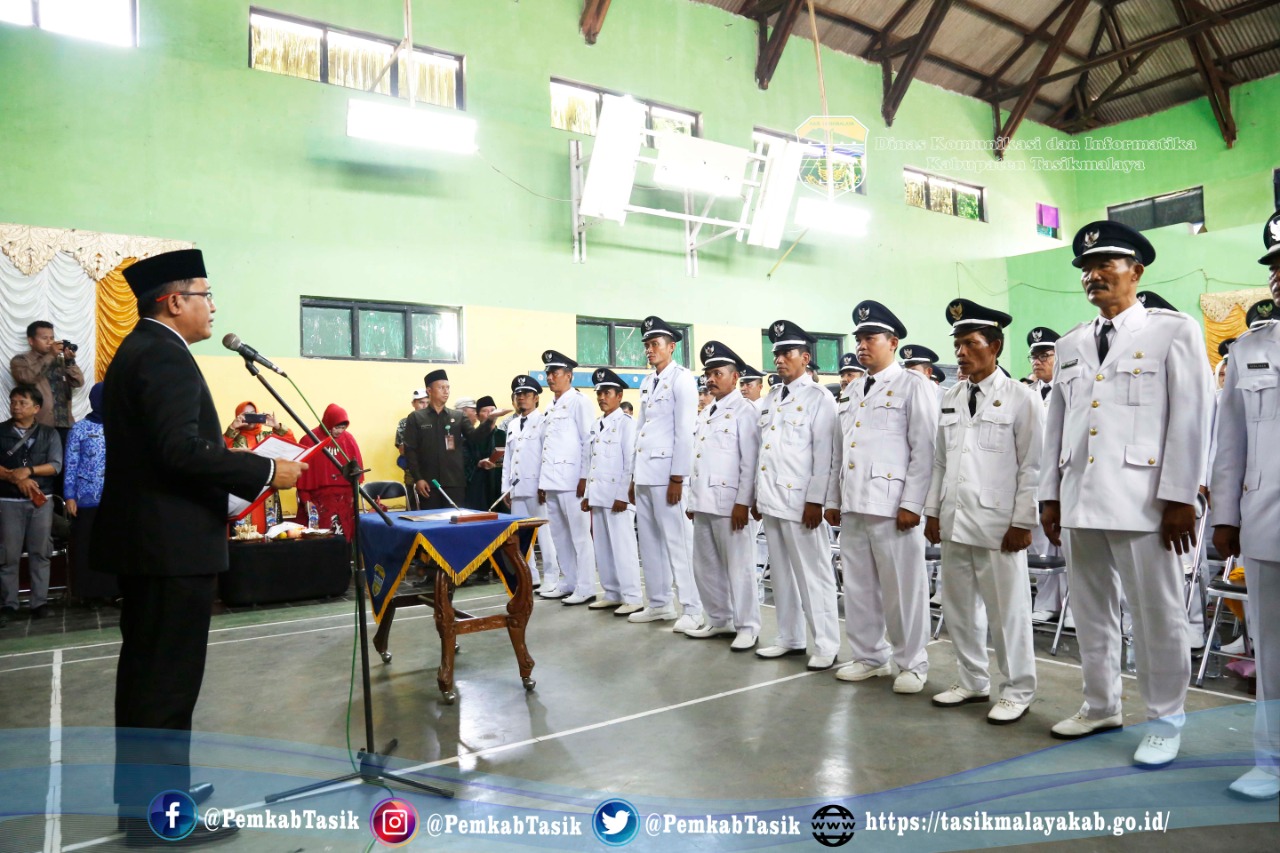 ADE SUGIANTO LANTIK KEPALA DESA TERPILIH SE WILAYAH EKS KEWEDANAAN KARANGNUNGGAL