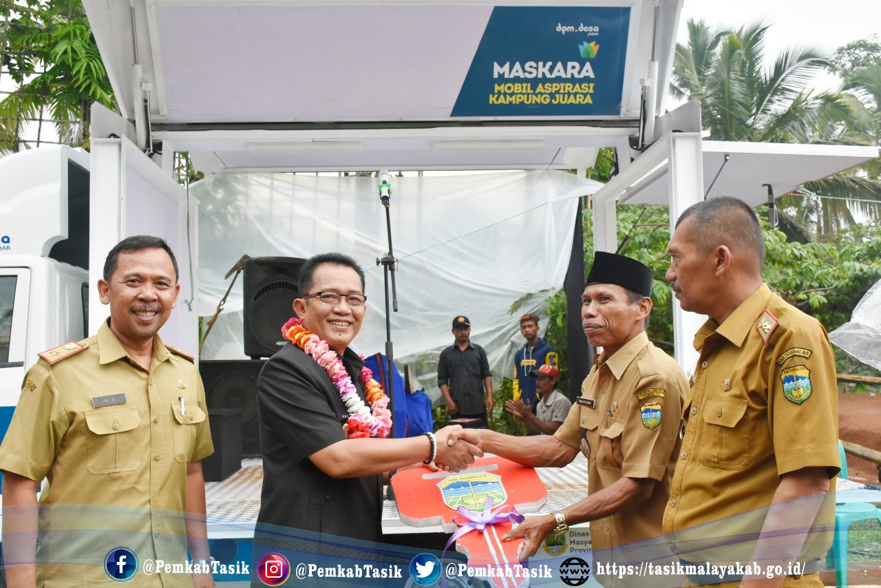 BUPATI ADE SUGIANTO : ” GUNAKAN MASKARA UNTUK KEBERMANFAATAN MASYARAKAT”