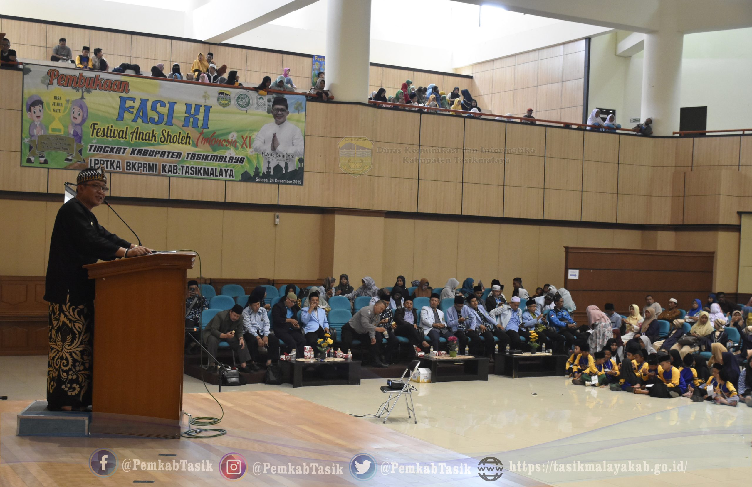 BUPATI HADIRI FASI TINGKAT KAB TASIKMALAYA