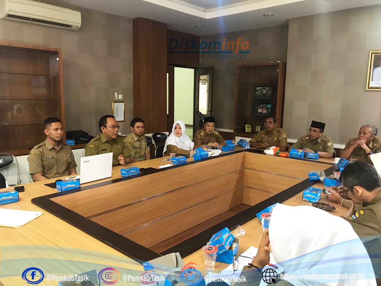 SOSIALISASI APLIKASI E-KINERJA DI LINGKUNGAN PEMKAB TASIKMALAYA