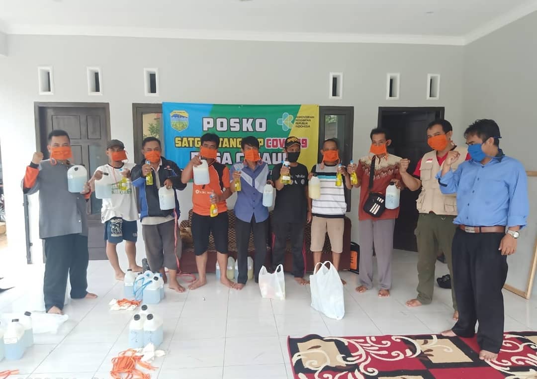 HIGHLIGHTS KEGIATAN DESA LAWAN CORONA DI CIHAUR MANONJAYA