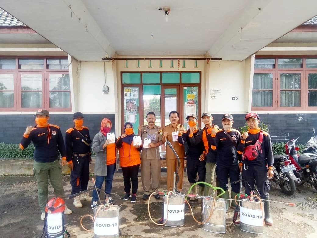 HIGHLIGHTS KEGIATAN LAWAN CORONA DI KECAMATAN MANONJAYA