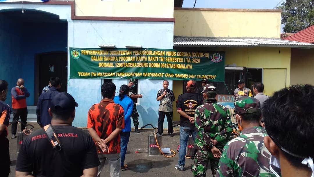 HIGHLIGHTS KEGIATAN LAWAN CORONA DI KECAMATAN SUKARESIK