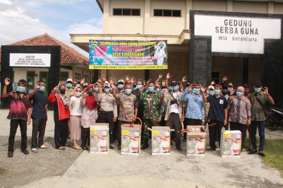 HIGHLIGHTS KEGIATAN DESA LAWAN CORONA DI DESA TONJONGSARI DAN DESA SINDANGJAYA CIKALONG