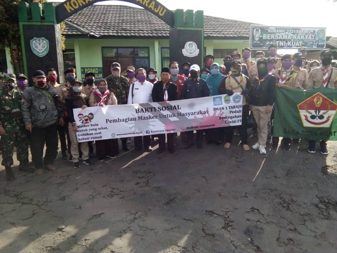 HIGHLIGHTS KEGIATAN LAWAN CORONA DI KECAMATAN TARAJU