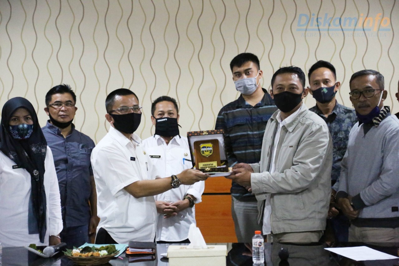DISKOMINFO KAB. TASIKMALAYA TERIMA KUNJUNGAN KOMISI A DPRD KAB. BANDUNG