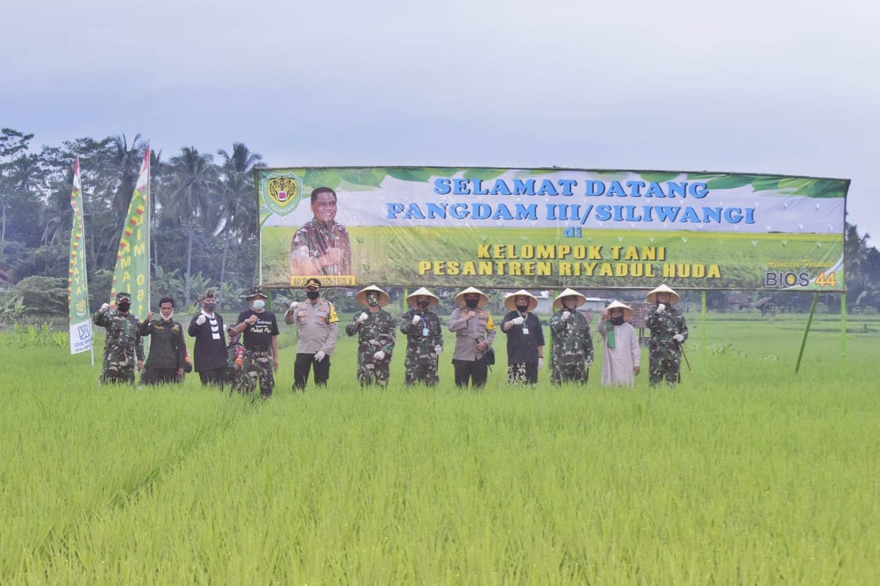 BUPATI ADE SUGIANTO SAMBUT PANGDAM III/SILIWANGI DI MANONJAYA