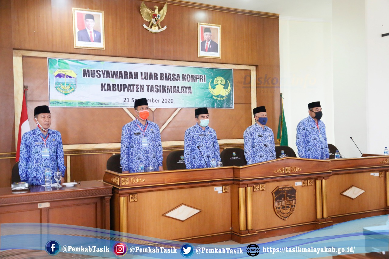 MUSYAWARAH LUAR BIASA DP KORPRI KABUPATEN TASIKMALAYA