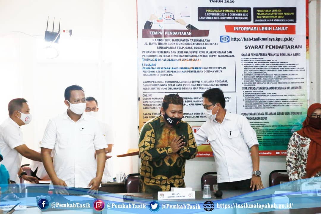 KPU KAB. TASIKMALAYA TETAPKAN PASANGAN CALON BUPATI & WAKIL BUPATI TASIKMALAYA