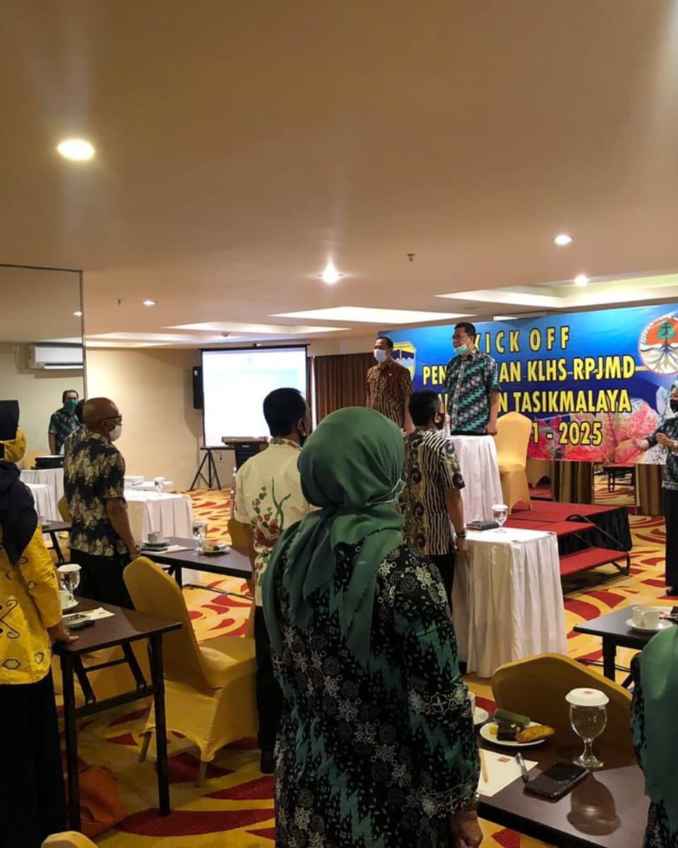 KICK OFF KAJIAN LINGKUNGAN HIDUP STRATEGIS REVISI RPJMD KAB. TASIKMALAYA TAHUN 2021 – 2025