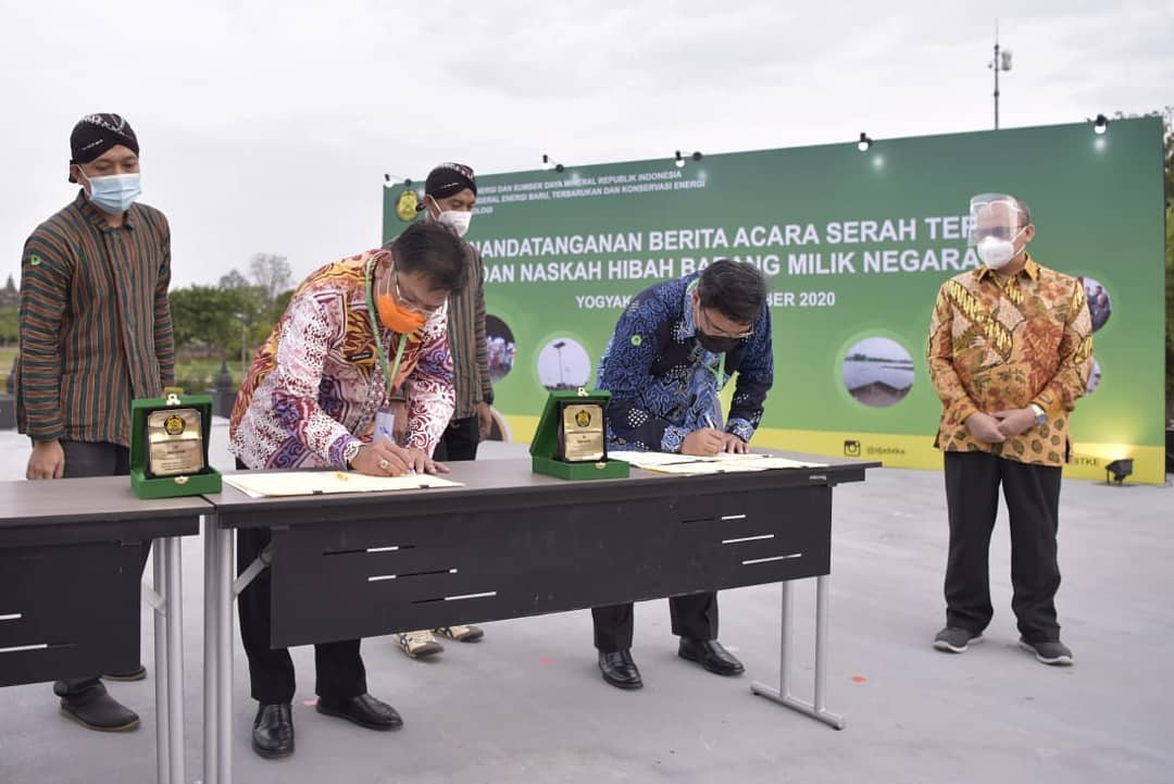 PJS BUPATI TASIKMALAYA HADIRI PENANDATANGANAN BERITA SERAH TERIMA & NASKAH HIBAH BMN