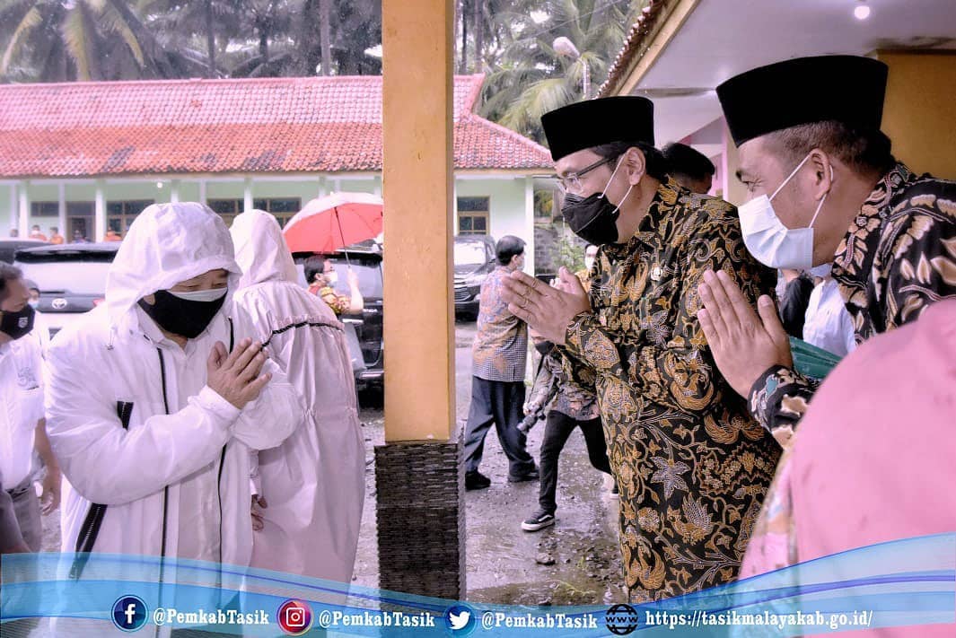 PJS BUPATI TASIKMALAYA TERIMA KUNKER MENTERI PPN/ KEPALA BAPPENAS KE CIPATUJAH