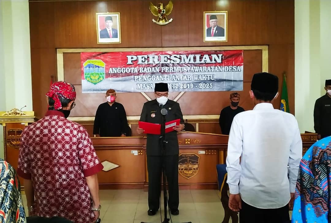 PJS BUPATI RESMIKAN BPD PAW MASA BAKTI 2019-2025