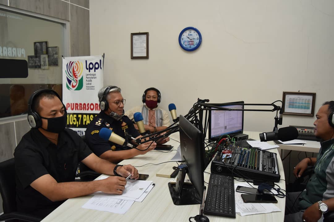 SOSIALISASI DBHCHT DI LPPL RADIO PURBASORA TASIKMALAYA