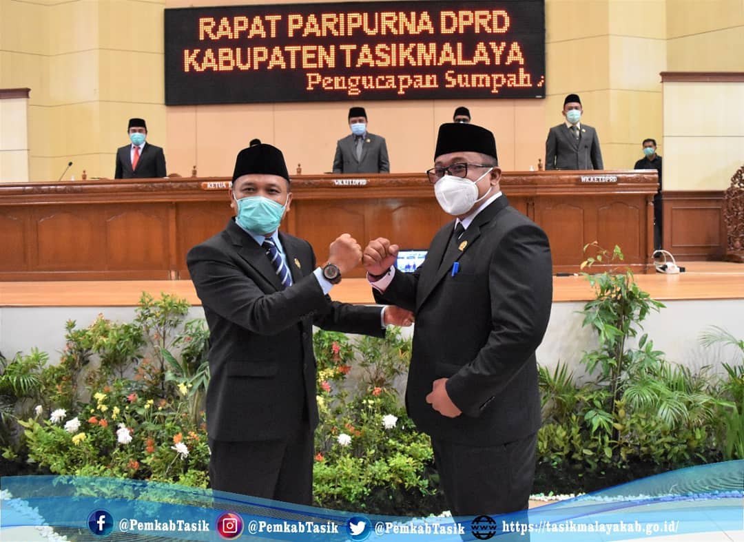 DPRD KAB. TASIKMALAYA GELAR RAPAT PARIPURNA PELANTIKAN PAW ANGGOTA