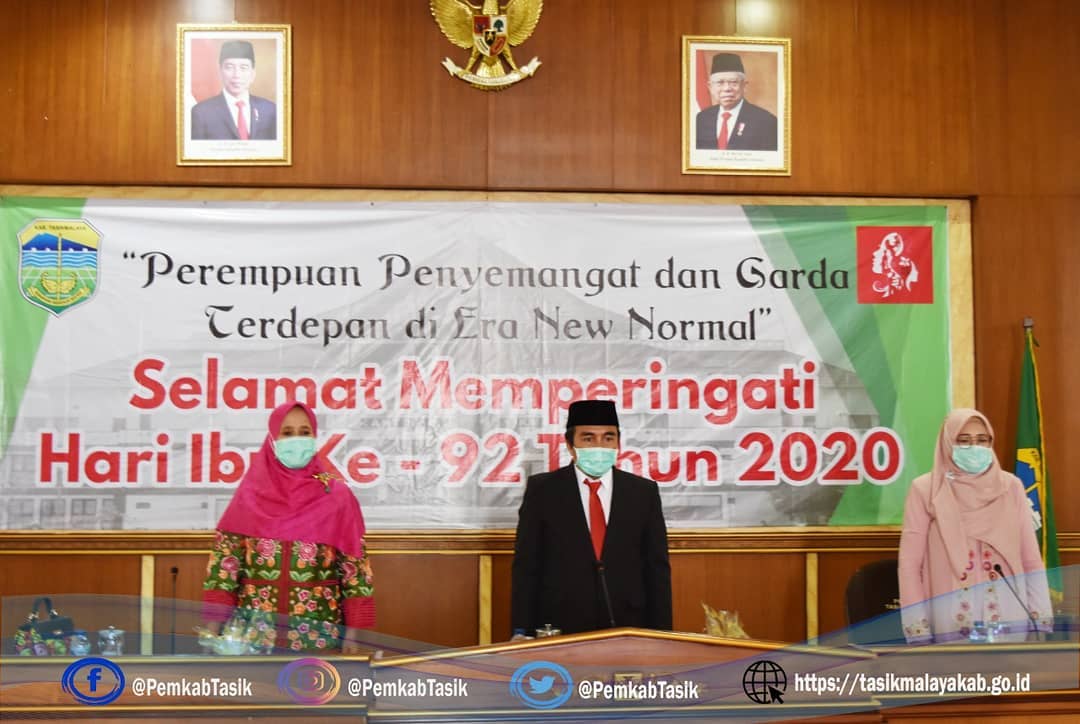 PERINGATAN HARI IBU KE-92 TK. KAB. TASIKMALAYA SECARA VIRTUAL