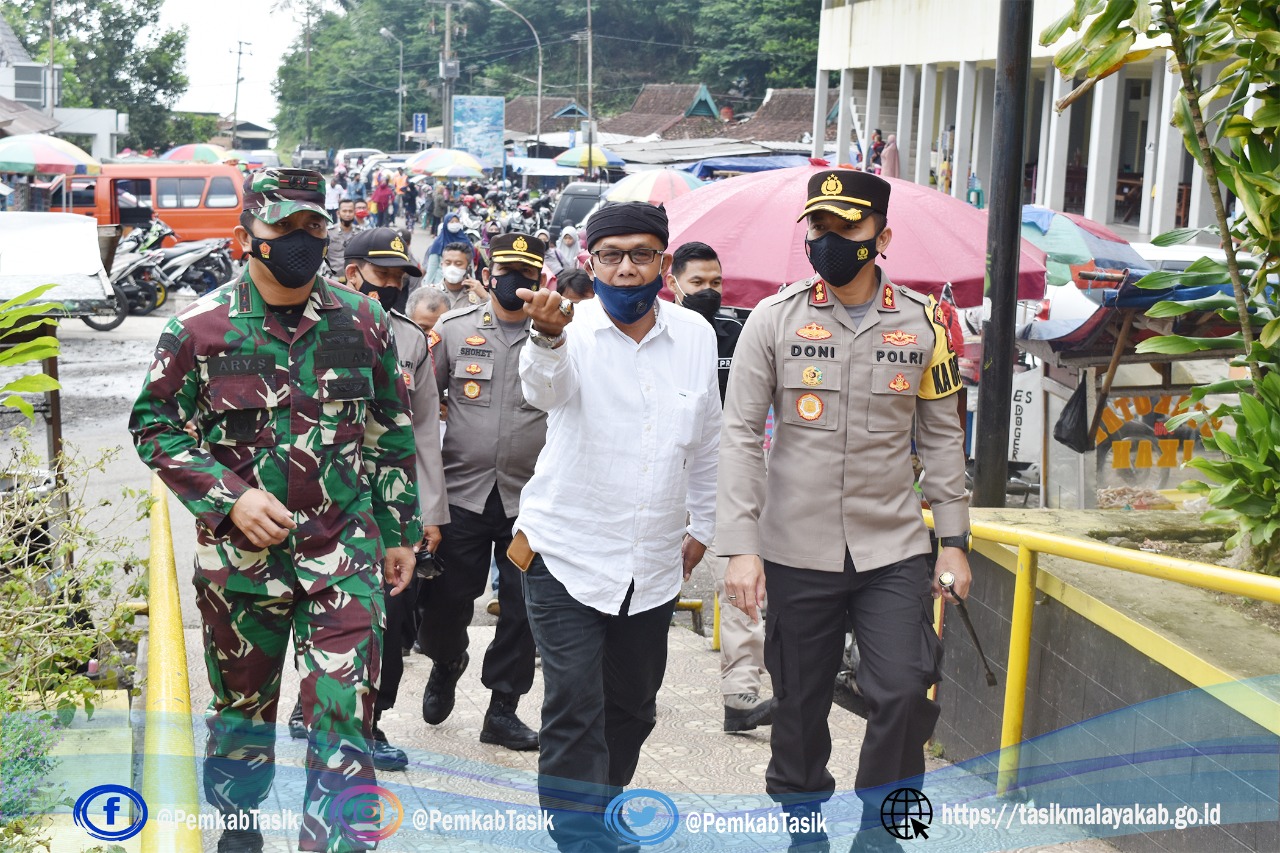 FORKOPIMDA KAB. TASIKMALAYA TINJAU OBYEK WISATA GALUNGGUNG SEBELUM DITUTUP