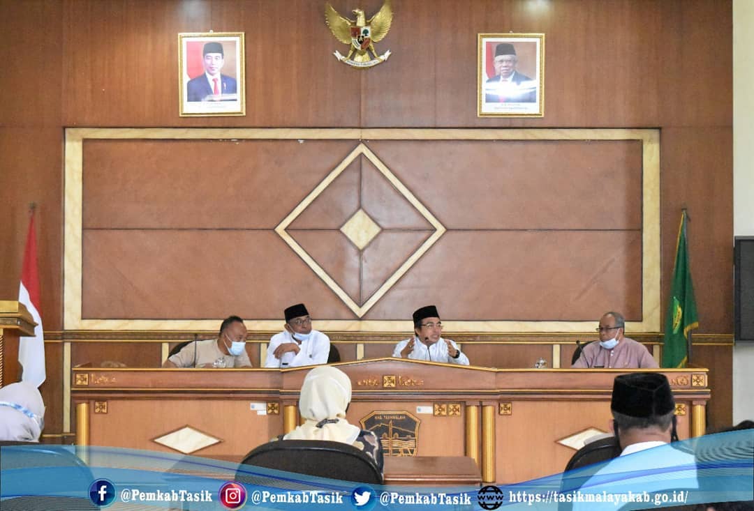 PEMDA KAB. TASIK RAKOR PERSIAPAN KEGIATAN BELAJAR TATAP MUKA