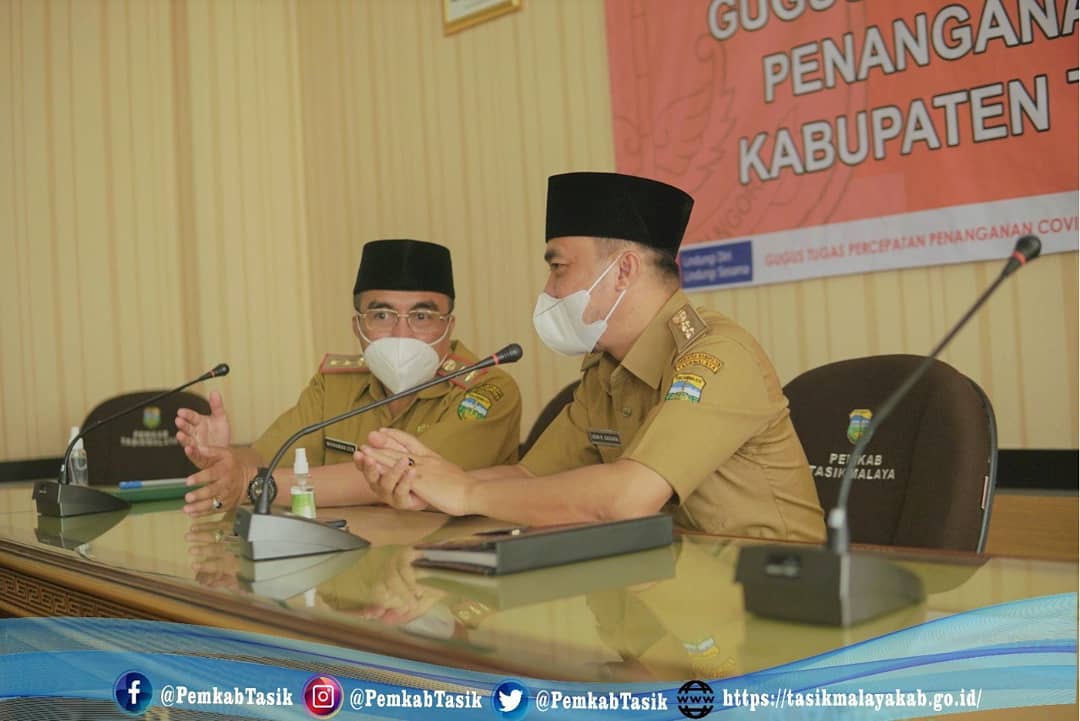 WABUP PIMPIN RAPAT PIMPINAN KABUPATEN TASIKMALAYA