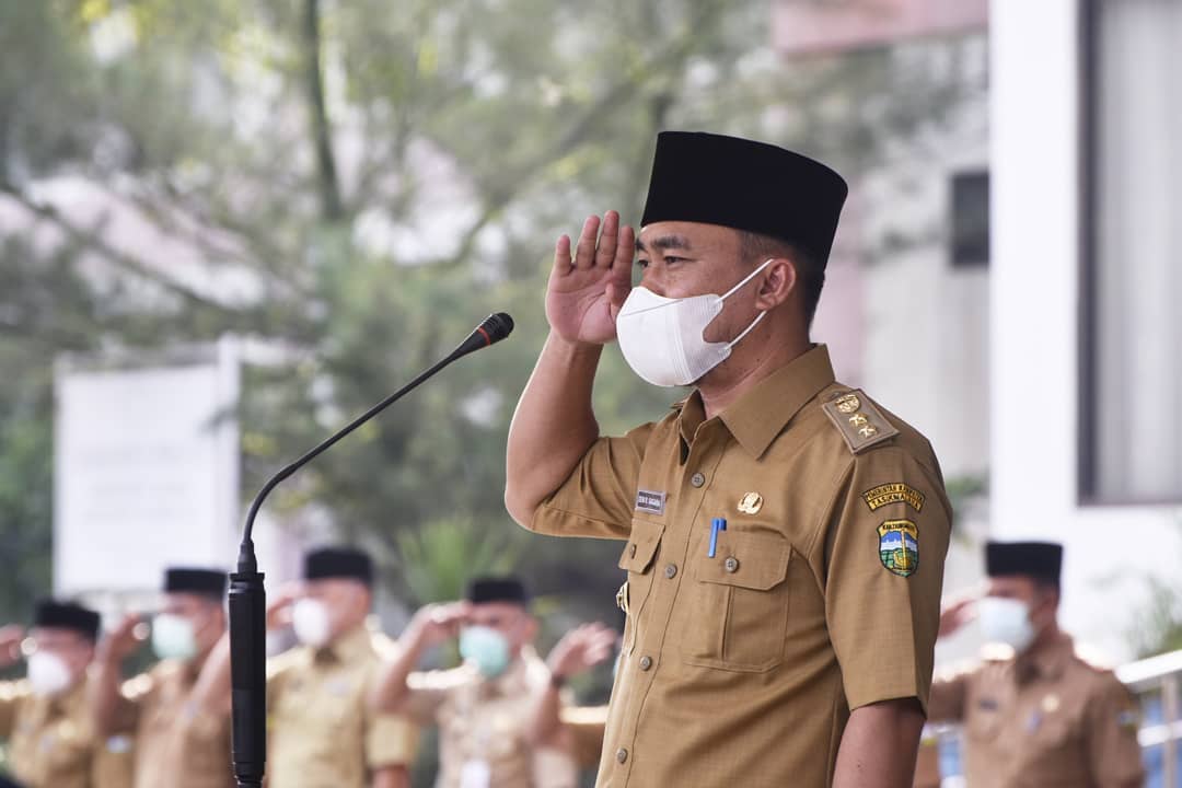 APEL PAGI PERDANA WABUP DENI BERSAMA ASN PEMDA KAB. TASIK