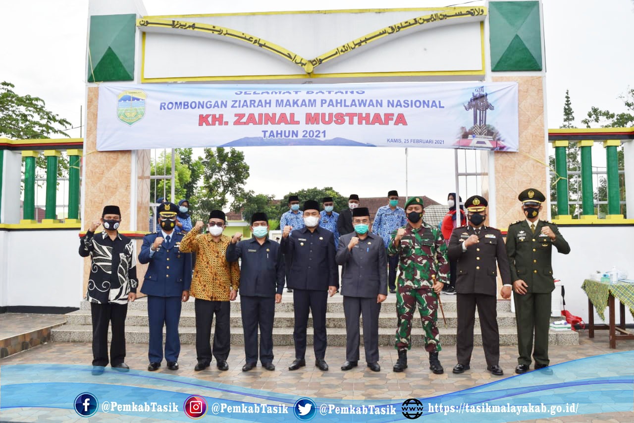 ZIARAH PERINGATAN PERJUANGAN PAHLAWAN NASIONAL KH. ZAINAL MUSTHAFA