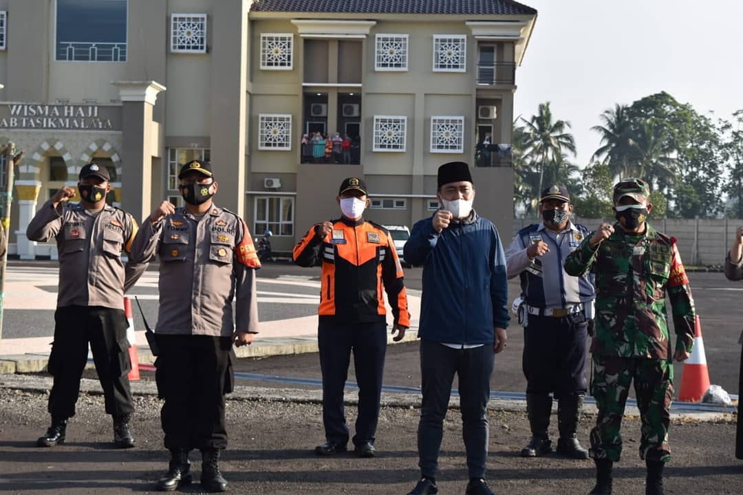 WABUP TASIKMALAYA SIDAK PROKES COVID 19