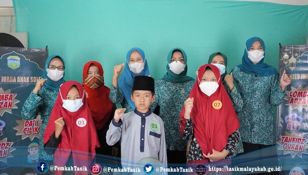 KAB. TASIKMALAYA IKUTI KONTES JUARA ANAK SALEH (KOAS) DALAM PROGRAM BUKA BERSAMA ON THE SCREEN (BUBOS) PROVINSI JAWA BARAT 2021