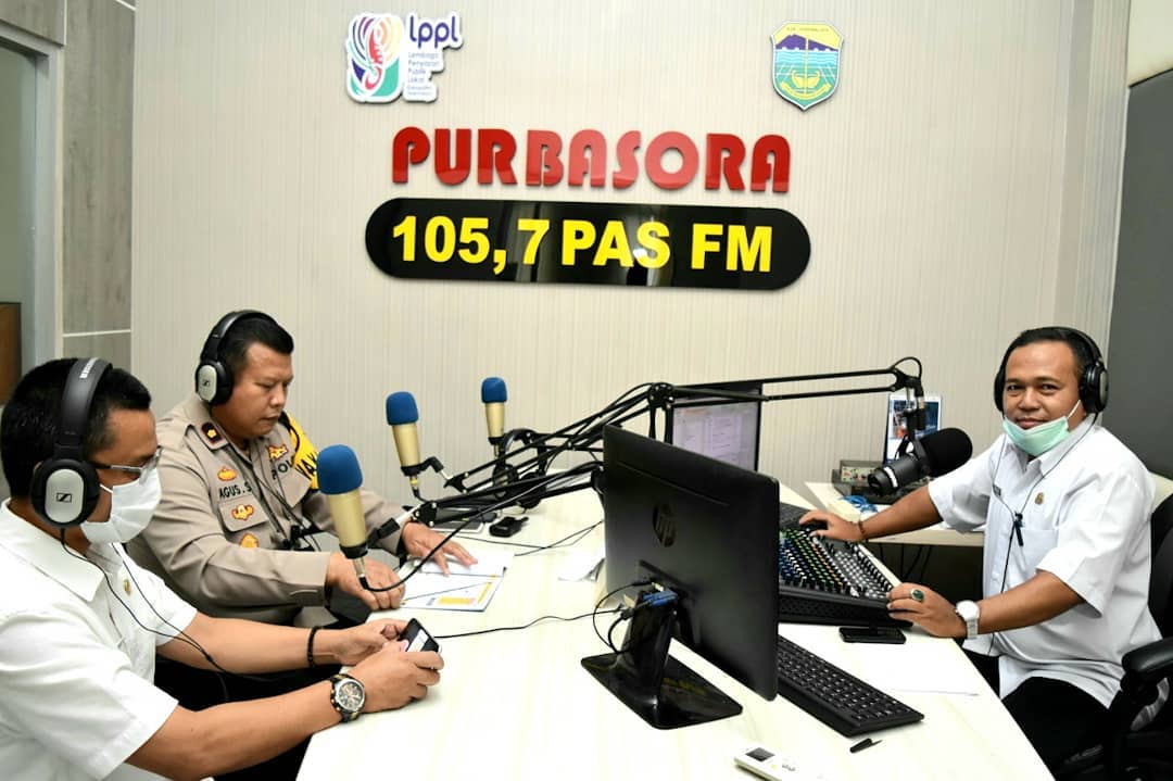 TALKSHOW SOSIALISASI OPERASI KETUPAT LODAYA 2021 BERSAMA POLRES TASIKMALAYA DI RADIO LPPL PURBASORA